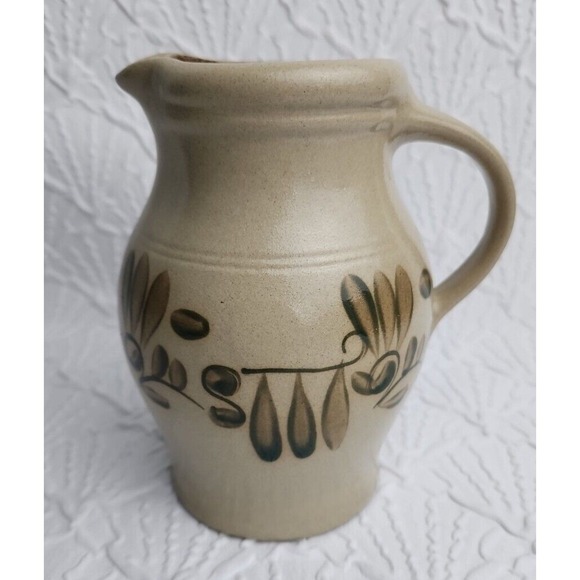 BBP Beaumont Brothers Other - BBP Beaumont Brothers‎ Pottery Pitcher Salt Glaze Stoneware Rustic Primitive